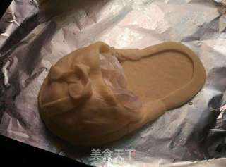 拖鞋面包的做法步骤:5