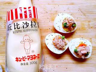 金枪鱼鸡蛋沙拉的做法步骤:7
