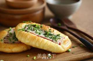 培根面包的做法步骤:17