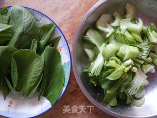 杏鲍菇炒瓢菜的做法步骤:2