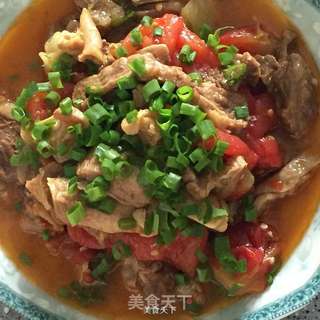 番茄炖牛肉的做法步骤:8