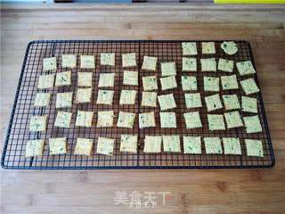 椒盐香葱苏打饼的做法步骤:13