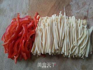 姜油拌菜的做法步骤:2