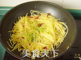 酸辣土豆丝的做法步骤:6