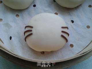 hello kitty萌馒头的做法步骤:10
