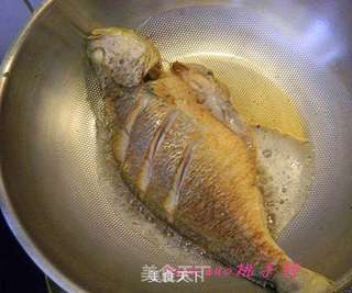 家常烧黄鱼的做法步骤:4