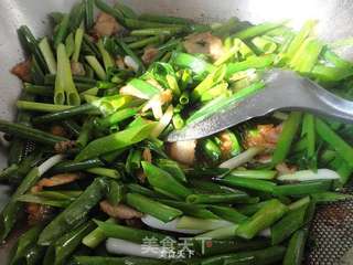 葱爆肉的做法步骤:7