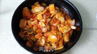 炒年糕的做法步骤:10