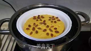 玉米面发糕的做法步骤:8
