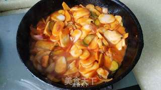 炒年糕的做法步骤:9