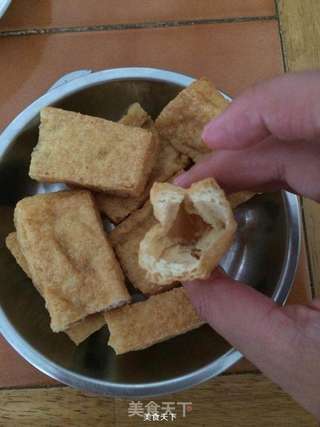 家常酿豆腐的做法步骤:3