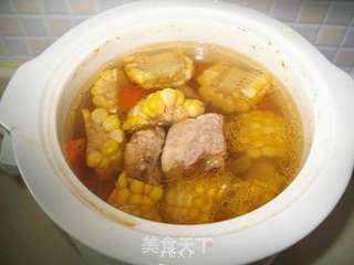 田园排骨汤的做法步骤:6