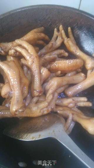卤鸡爪的做法步骤:7