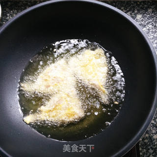 小黄鱼鱼排的做法步骤:7