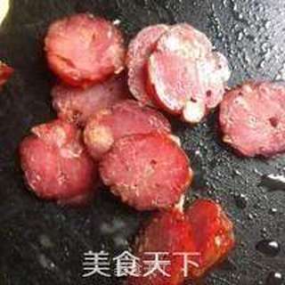 腊肠蒸鳊鱼的做法步骤:6
