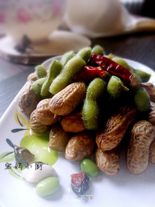 水煮花生毛豆的做法步骤:7