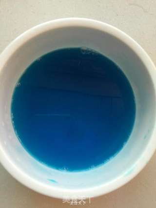 蓝水晶海洋慕斯的做法步骤:13