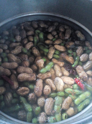 水煮花生毛豆的做法步骤:6