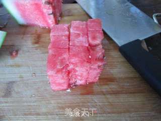 西瓜奶酪小点的做法步骤:4