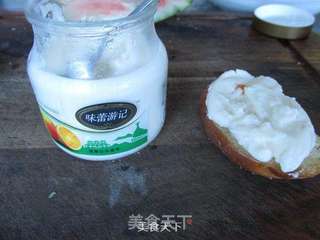 西瓜奶酪小点的做法步骤:5