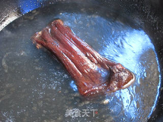 腊肉炒鲜笋的做法步骤:5