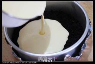蕾丝边芝士蛋糕的做法步骤:4