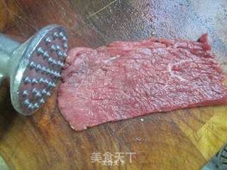 芦笋牛肉卷的做法步骤:2