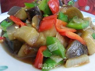 家常烧茄子------好吃不油腻的做法步骤:10