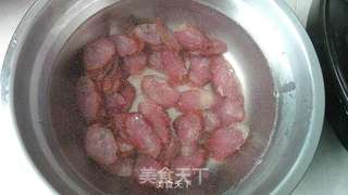 时蔬炒香肠的做法步骤:5