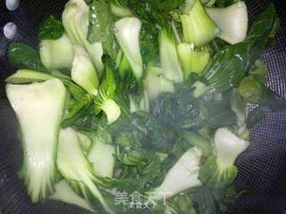 素炒油菜的做法步骤:3