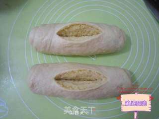 面包机也能做出销魂香酥的美味面包--日式吐司面包（椰蓉吐司）的做法步骤：6