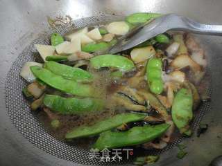 豆角茄子土豆炖肉的做法步骤:9