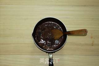黑巧克力冰激凌的做法步骤:2