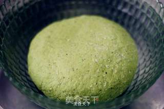 手擀菠菜凉面的做法步骤:4