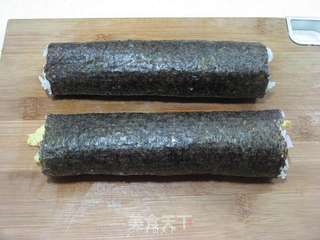 红肠寿司的做法步骤:12