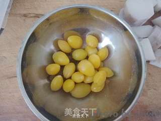 银杏椰奶炖芋仔的做法步骤:8
