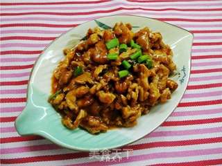 茄汁瘦肉的做法步骤:8