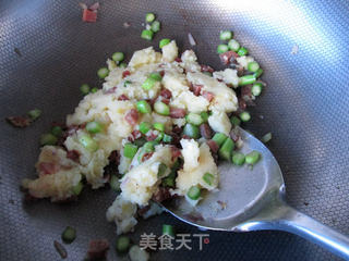 芦笋腊肠土豆泥的做法步骤:12