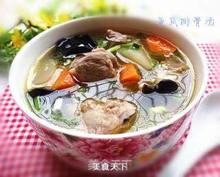 老黄瓜排骨汤的做法步骤:9