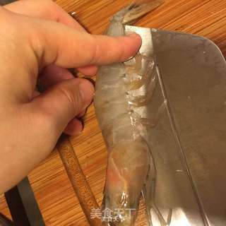 茄汁闷大虾的做法步骤:3