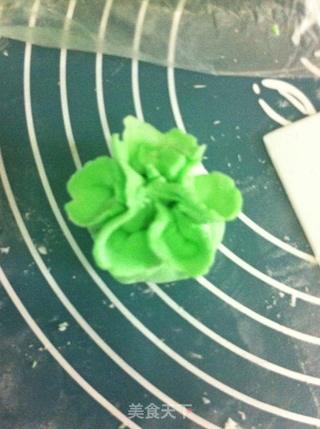 水晶白菜蒸饺的做法步骤:13