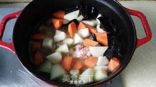 老黄瓜排骨汤的做法步骤:7