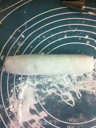 水晶白菜蒸饺的做法步骤:6
