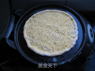 南瓜饼胚培根披萨——半小时吃上的早餐的做法步骤:16