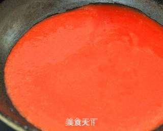 自制可用于裱花的番茄酱的做法步骤:4
