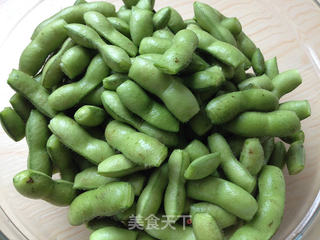 盐水毛豆的做法步骤:3