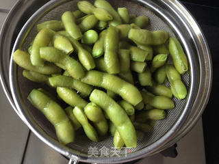 盐水毛豆的做法步骤:6