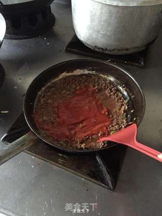 超级正宗的意大利肉酱面的做法步骤:6