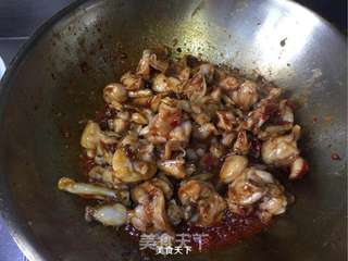 干锅莴笋牛蛙的做法步骤:9