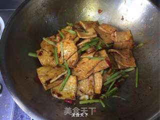 干锅蚝油千页豆腐的做法步骤：11